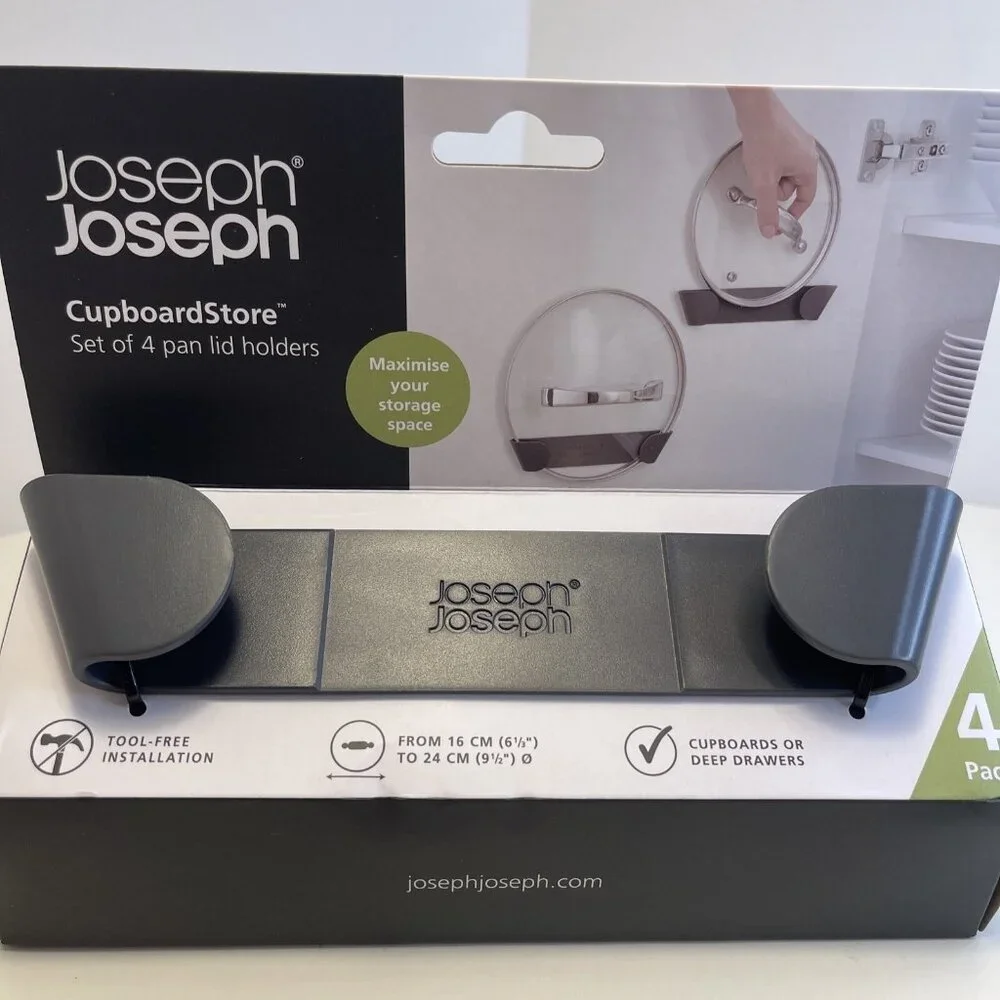 Lid Holder Organizers‎ Tool Free Joseph Joseph Set of 4 Medium 6